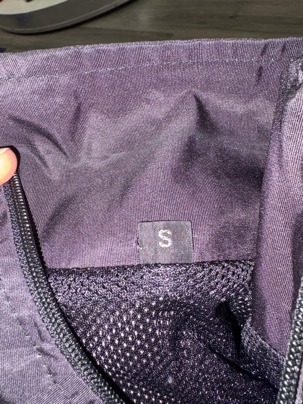 "Trap goin Off" Black and Purple Track Jacket - Picture 3 of 3
